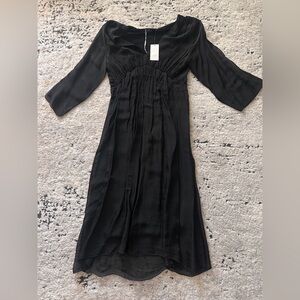 Lola Black Long Sleeve Dress